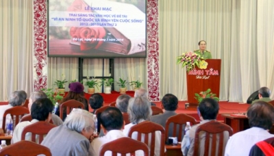 Sáng tác văn học đề tài “Vì an ninh Tổ quốc và bình yên cuộc sống” lần 2